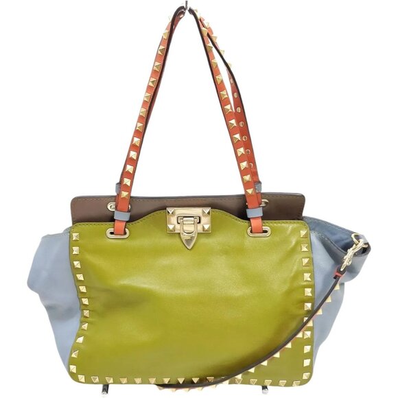 Valentino Handbags - 806385AT (X6) Valentino Garavani Crossbody Bag Green Leather